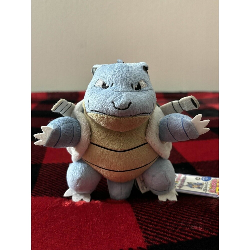 2014 My Pokemon Collection Blastoise Plush with Tags 6" Japan Import Keychain